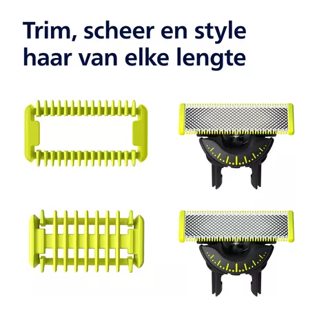 Philips OneBlade 360 Navulmesjes + Body kit QP624/50 2 stuks