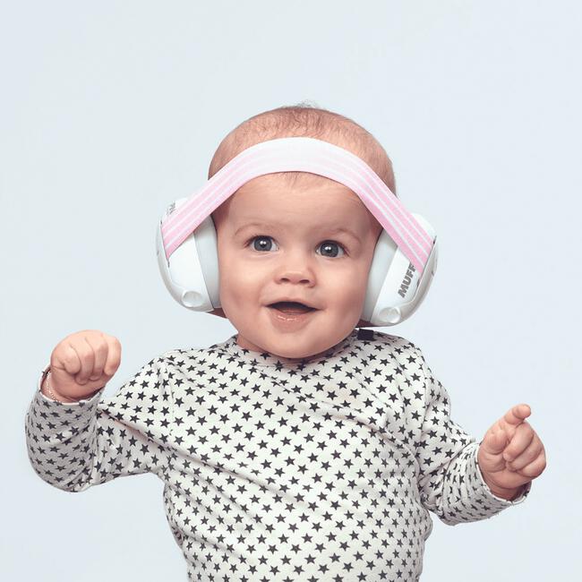 Alpine Muffy Baby Oorkap Voor Baby, Dreumes en Peuter Roze 1 stuks