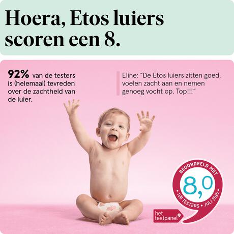 Etos Luiers Mini Maat 2 Jumbopack 108 Stuks