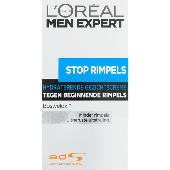 L'Oréal Paris Men Expert Stop Rimpels Hydraterende Gezichtscrème 50 ML