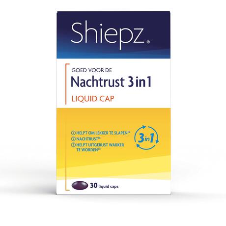 Shiepz Nachtrust 3in1 30 liquid capsules
