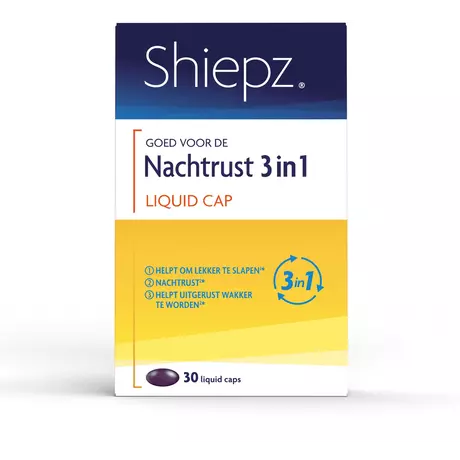 Shiepz Nachtrust 3in1 Liquid Capsules 30 stuks