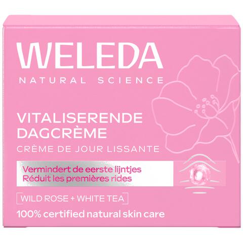 WELEDA Wilde Rozen & Witte Thee Vitaliserende Dagcrème 40 ML
