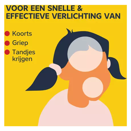 Nurofen voor Kinderen Aardbei Suspensie 200 MG/5 ML 100 ML