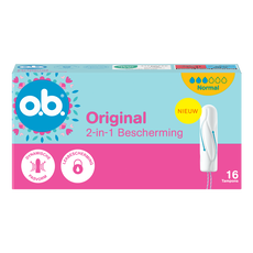 O.B. Original Dynamic Fit Normal Tampons 16 Stuks