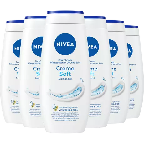 NIVEA Crème Soft Douchecrème 250 ML Multipack 6 stuks
