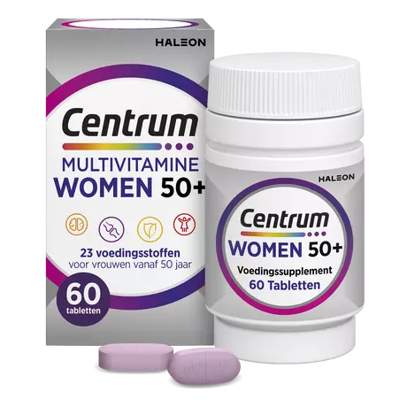Centrum Women 50+ Multivitaminen Tabletten 60 stuks