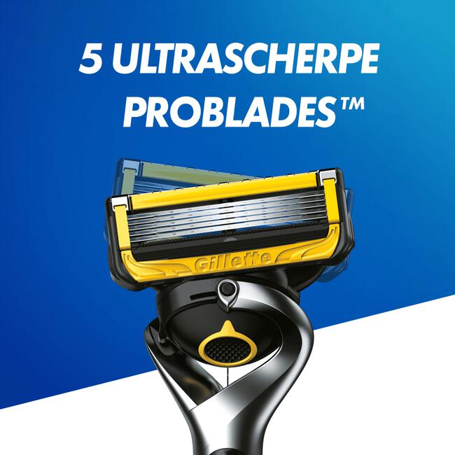 Gillette ProShield Scheersysteem Met 2 Navulmesjes