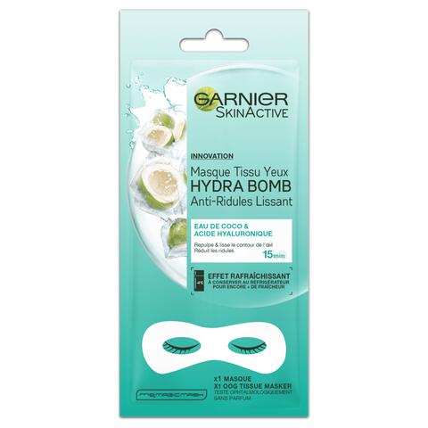 Garnier Skinactive Hydra Bomb Oog Sheet Masker Kokosnoot