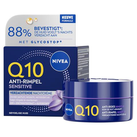 NIVEA Q10 Power Anti-Rimpel Sensitive Hydraterende Nachtcrème 50 ML