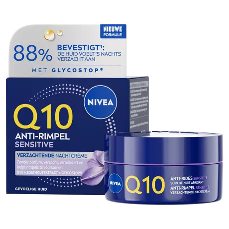 NIVEA Q10 Power Anti-Rimpel Sensitive Hydraterende Nachtcrème 50 ML
