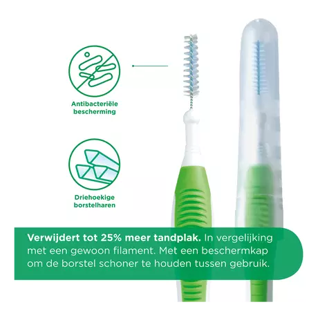GUM® Trav-Ler Ragers Rood 0,8 mm 6 stuks