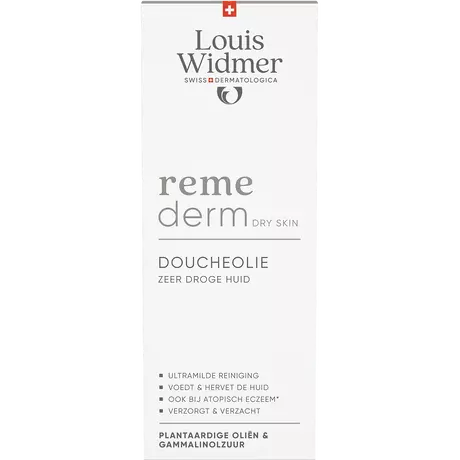 Louis Widmer Remederm Doucheolie Licht Geparfumeerd 200 ML