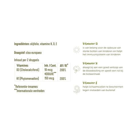 Laveen Olive Drops Vitamine D en K