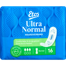 Etos Ultra Maandverband Normal 16 stuks