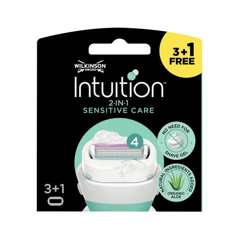 Wilkinson Sword Intuition Sensitive Care Scheermesjes 3+1 gratis