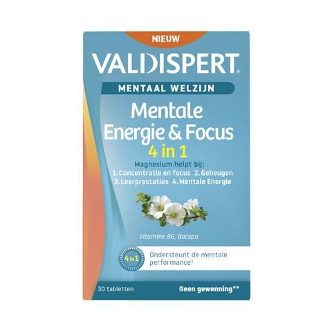Valdispert Mentale Energie & Focus 30 Stuks