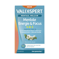 Valdispert Mentale Energie & Focus 30 Stuks