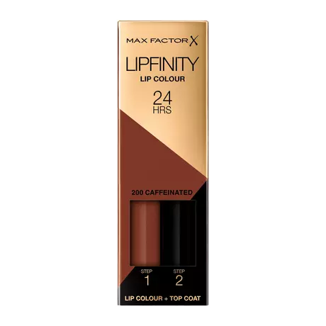 Max Factor Lipfinity Lip Colour Lipstick 200 Caffeinated