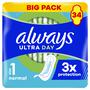 Always Ultra Maandverband Normal Zonder Vleugels 34 stuks