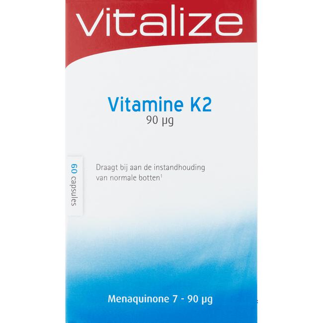 Vitalize Vitamine K2 90 µg Capsules
