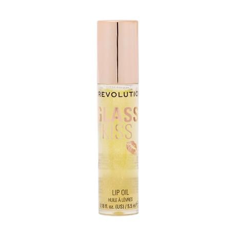 Revolution Glass Kiss Roller Ball Lip Oil Stardust Lemon Shimmer