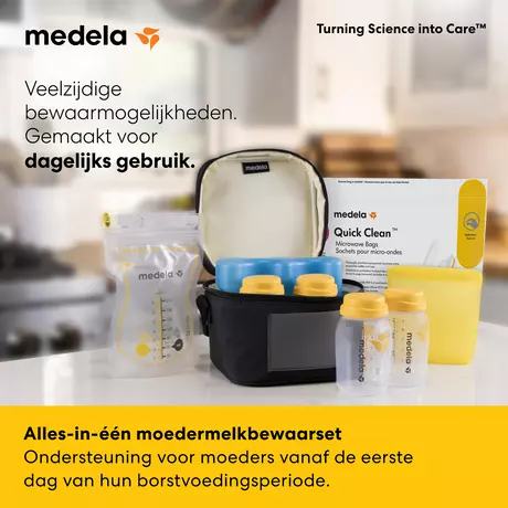 Medela Alles-in-één Moedermelkbewaarset