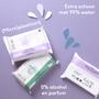 Naif plasticvrije waterdoekjes single pack 1x40