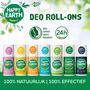 Happy Earth 100% Natuurlijke Bergamot Deodorant Roller 75 ML