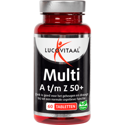 Lucovitaal Multi A t/m Z 50+ Tabletten 60 stuks