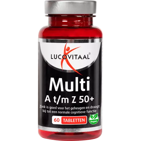 Lucovitaal Multi A t/m Z 50+ Tabletten 60 stuks