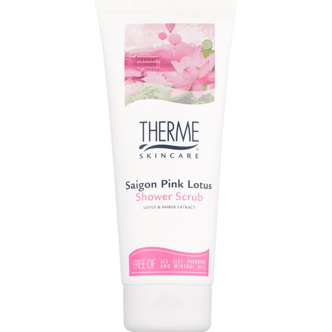 Therme Saigon Pink Lotus Shower Scrub 200 ML