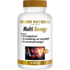 Golden Naturals Multi Energy Tabletten 60 stuks