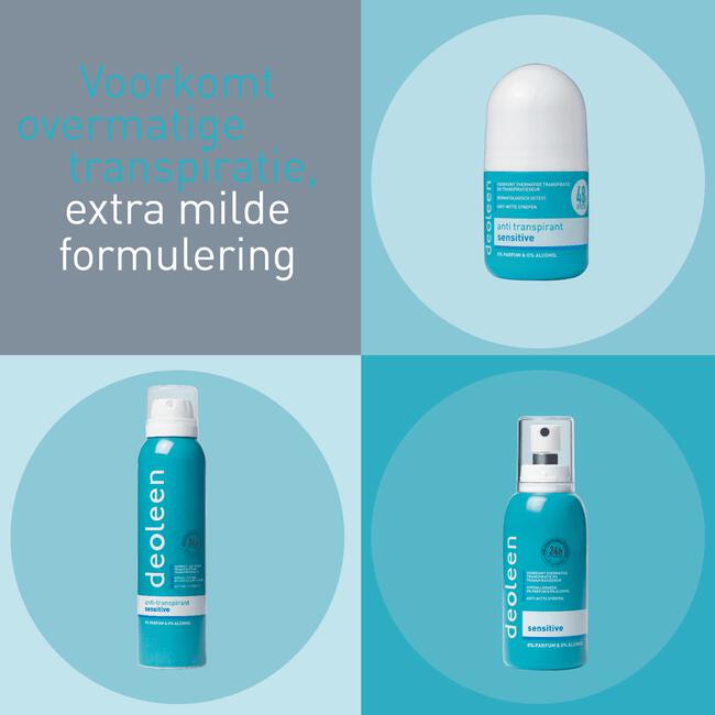Deoleen  Sensitive Roller anti-transpirant  50 ML