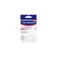 Hansaplast Antibacterial Sensitive Pleisters 6 x 7 CM 5 Pleisters