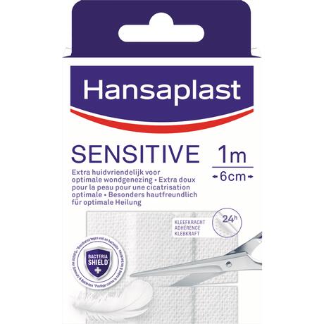 Hansaplast Sensitive Pleister 1mx6cm