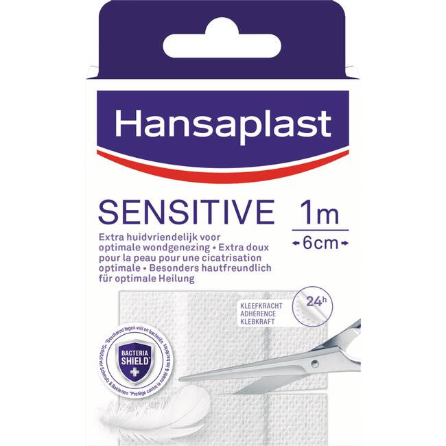 Hansaplast Sensitive Pleister 1mx6cm