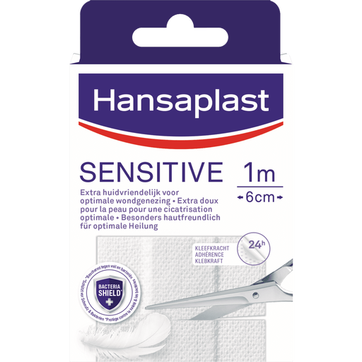 Hansaplast Sensitive Pleister 1mx6cm