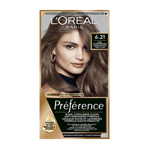 L'Oréal Paris Préférence 6.21 Zurich Zeer Licht Koel Bruin Haarkleuring