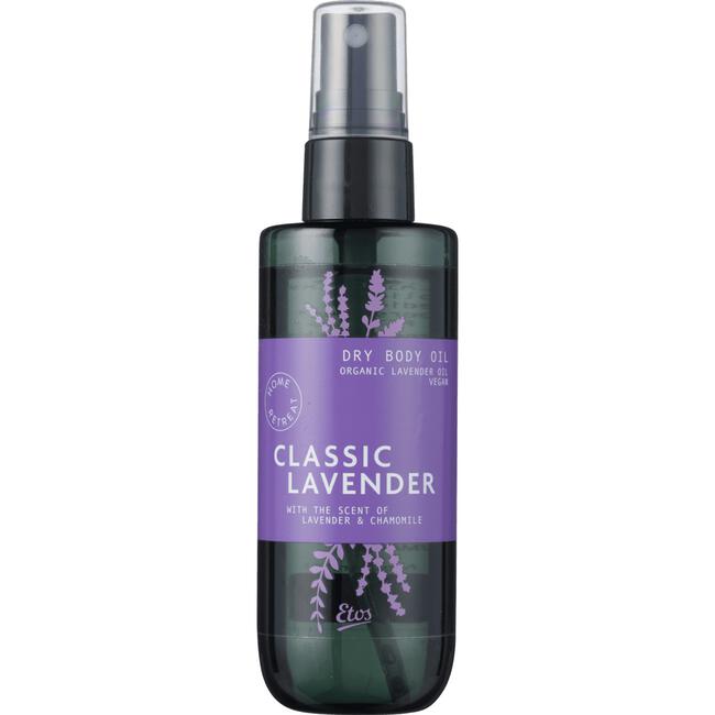 Etos Home Retreat Classic Lavender dry body oil