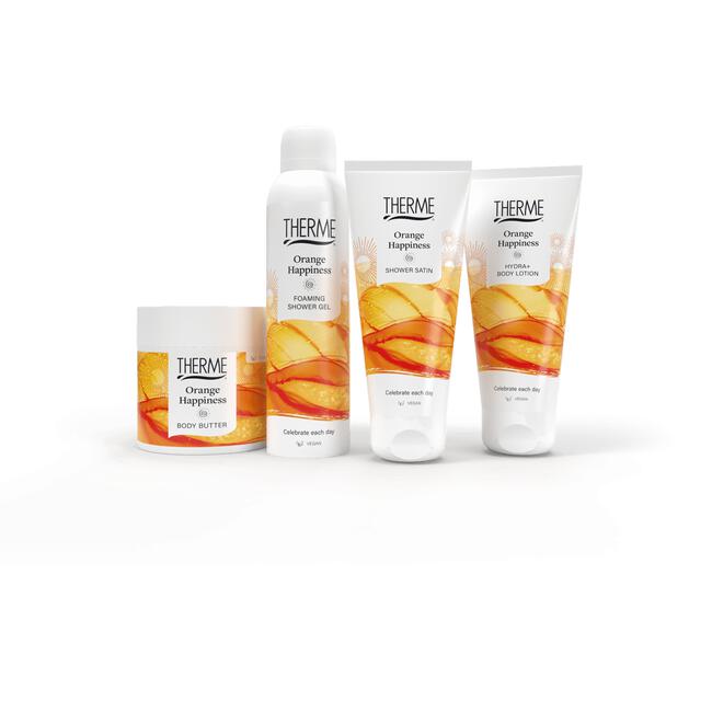 Therme Orange Happiness Foaming Shower Gel 200 ML