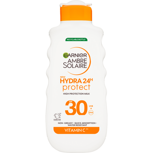 Garnier Ambre Solaire Hydra 24H Protect Lotion Zonnebrandcrème SPF30 175ml Waterresistent Vitamine Cg