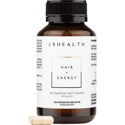 JSHealth Hair + Energy Capsules 60 stuks