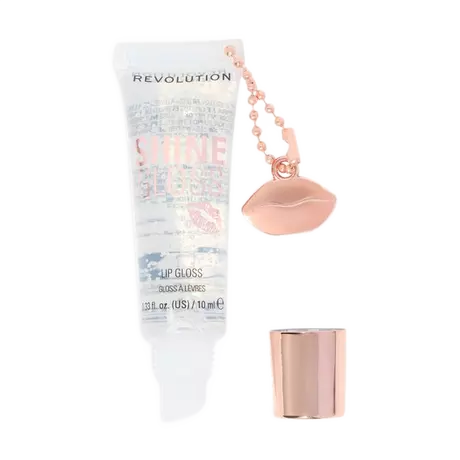 Revolution Shine Gloss Lip Gloss Clear Sugar
