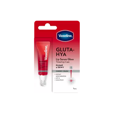 Vaseline Gluta-Hya Lip Serum Gloss Cherry Crush 10 ML