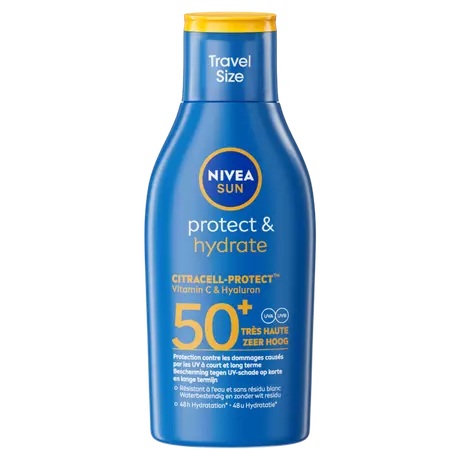 NIVEA SUN Protect & Hydrate Zonnebrand Lotion Travel Size SPF50+ 100 ML