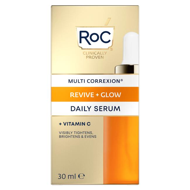 een paar Snoep Raad eens RoC Multi-Correxion Revive & Glow Daily Serum 30 ML 30 ML | Etos