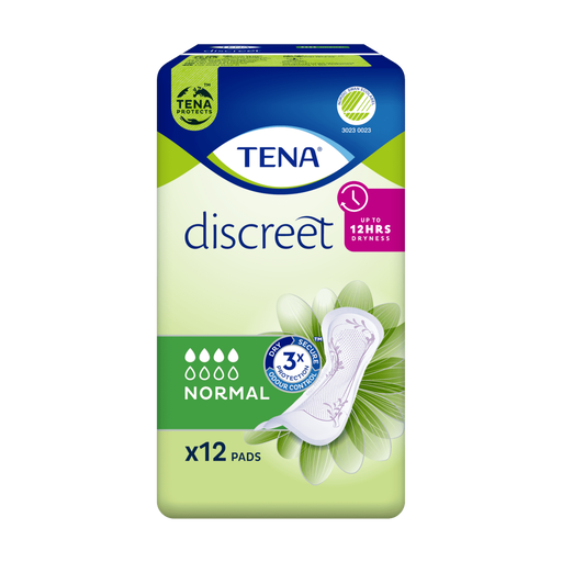 TENA Discreet Normal Incontinentieverband 12 stuks