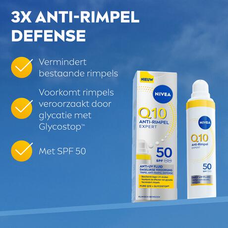 NIVEA Q10 Expert Daily Anti-UV Fluid SPF 50 40 ML