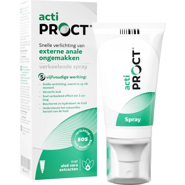 Actiproct Anale Ongemakken Spray 50 ML  